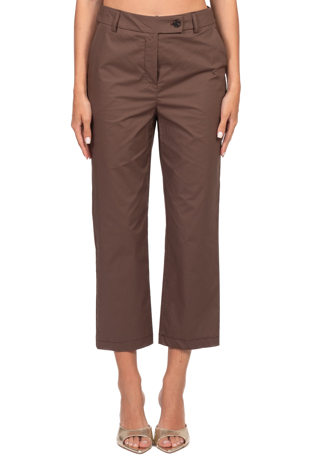 Tensione In - Pantalone sigaretta chiusura asimmetrica Art. 26P5388