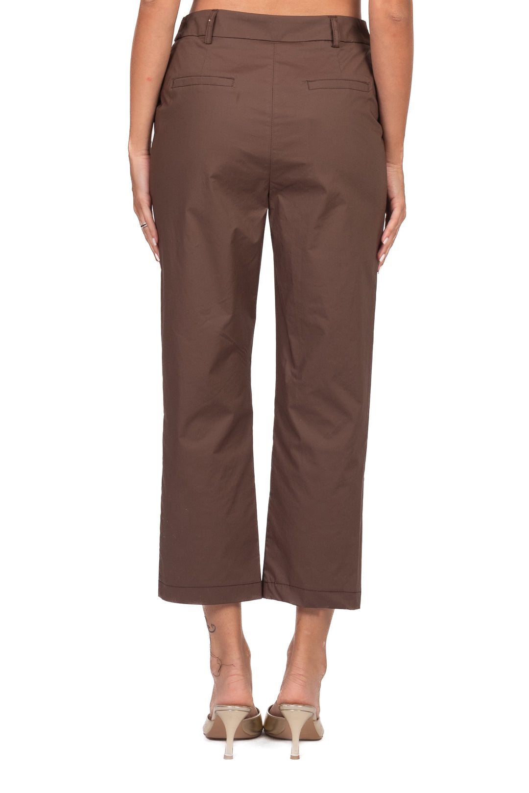 Tensione In - Pantalone sigaretta chiusura asimmetrica Art. 26P5388