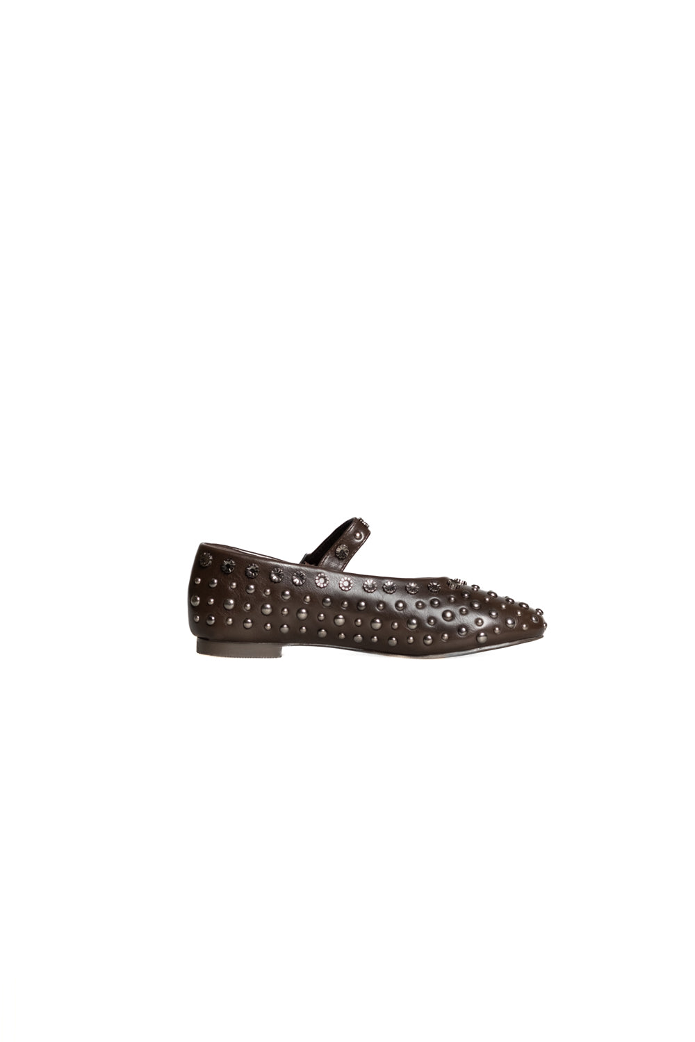 Ovyé - Ballerina in pelle con borchie Art. GD487