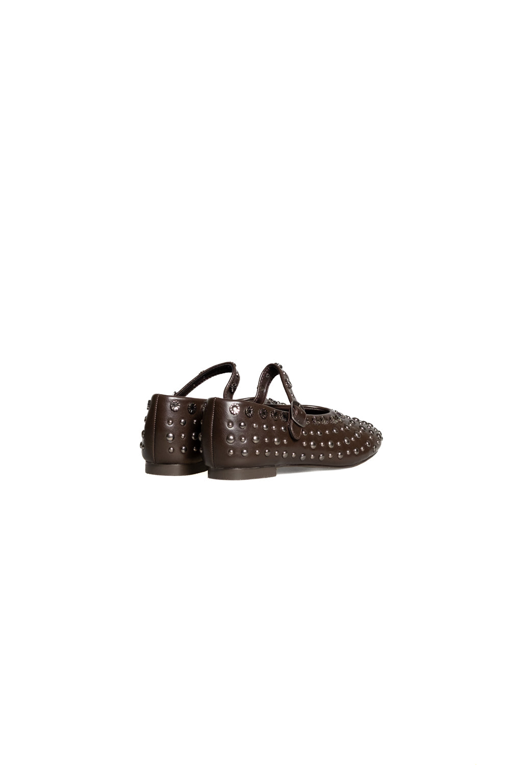 Ovyé - Ballerina in pelle con borchie Art. GD487