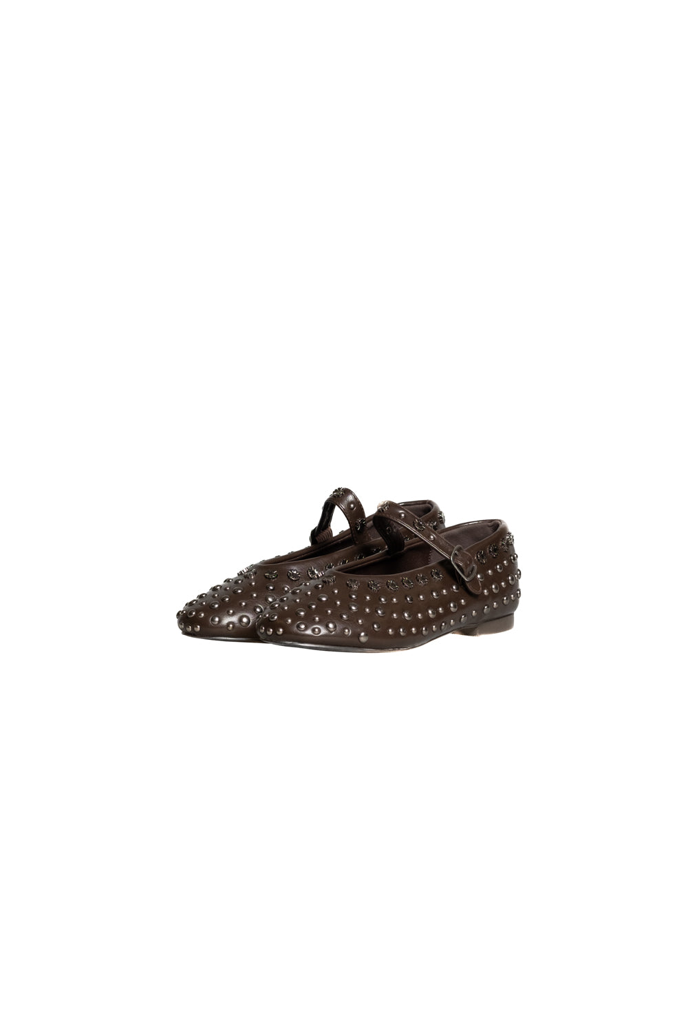 Ovyé - Ballerina in pelle con borchie Art. GD487