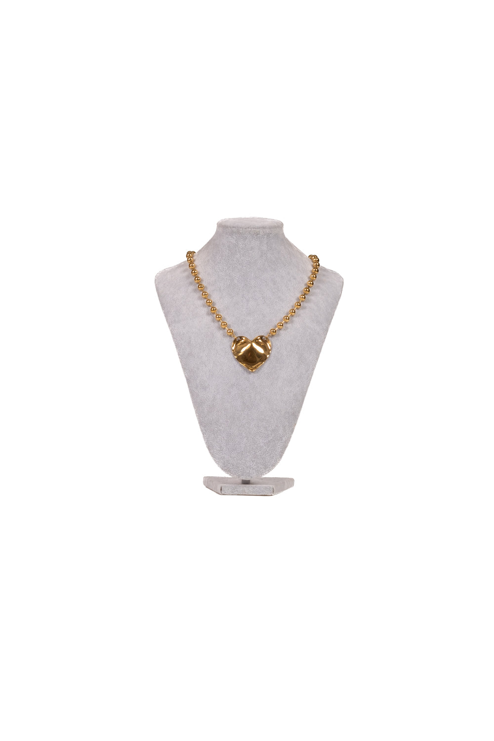 Upper - Collana cuore martellato