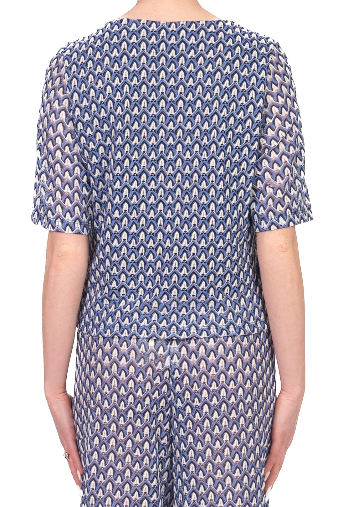 Vicolo - Blusa crochet fantasia Art. TAB2316