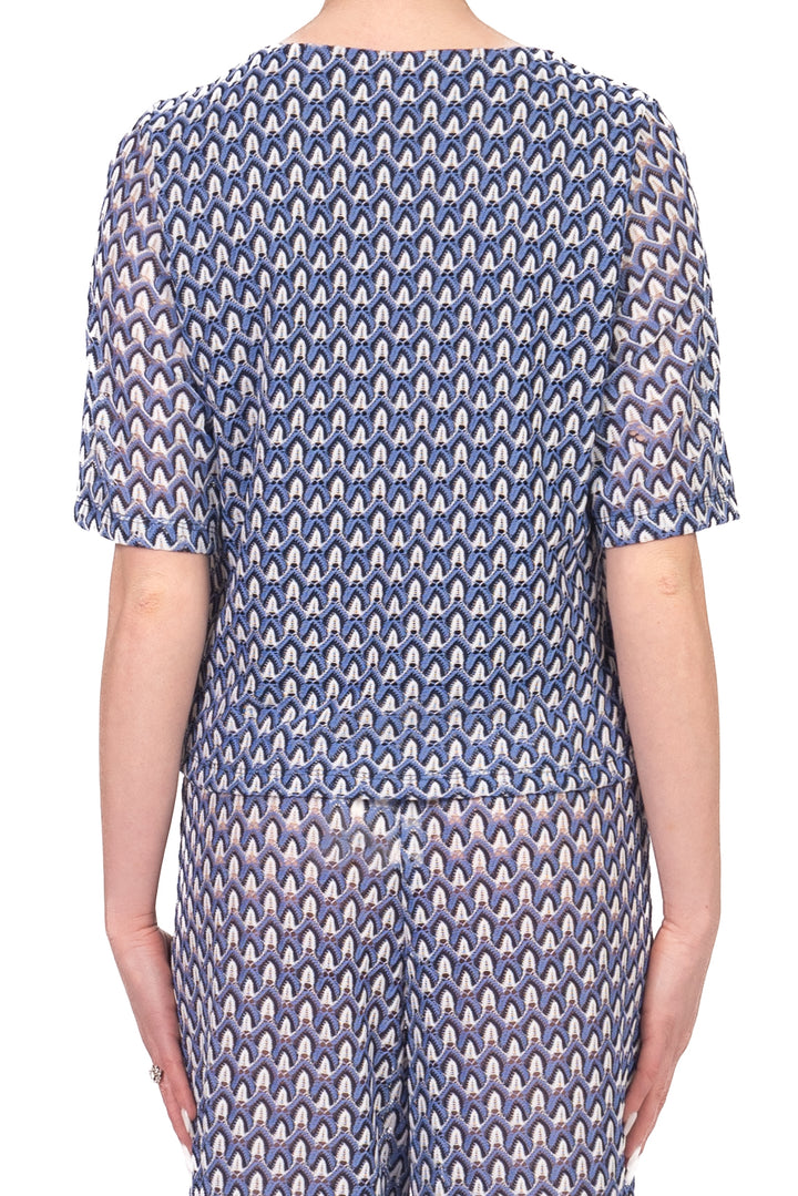 Vicolo - Blusa crochet fantasia Art. TAB2316