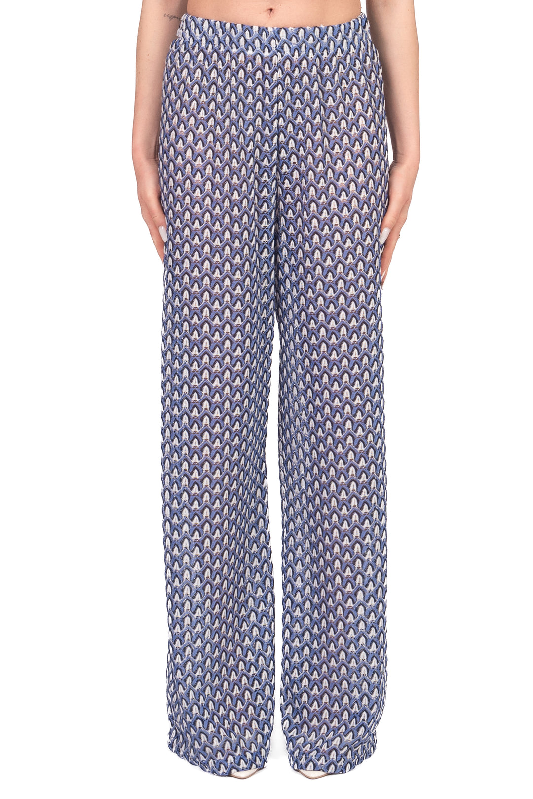 Vicolo - Pantalone palazzo fantasia Art. TAB2314