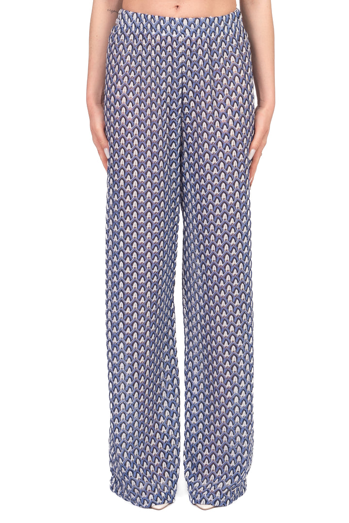 Vicolo - Pantalone palazzo fantasia Art. TAB2314