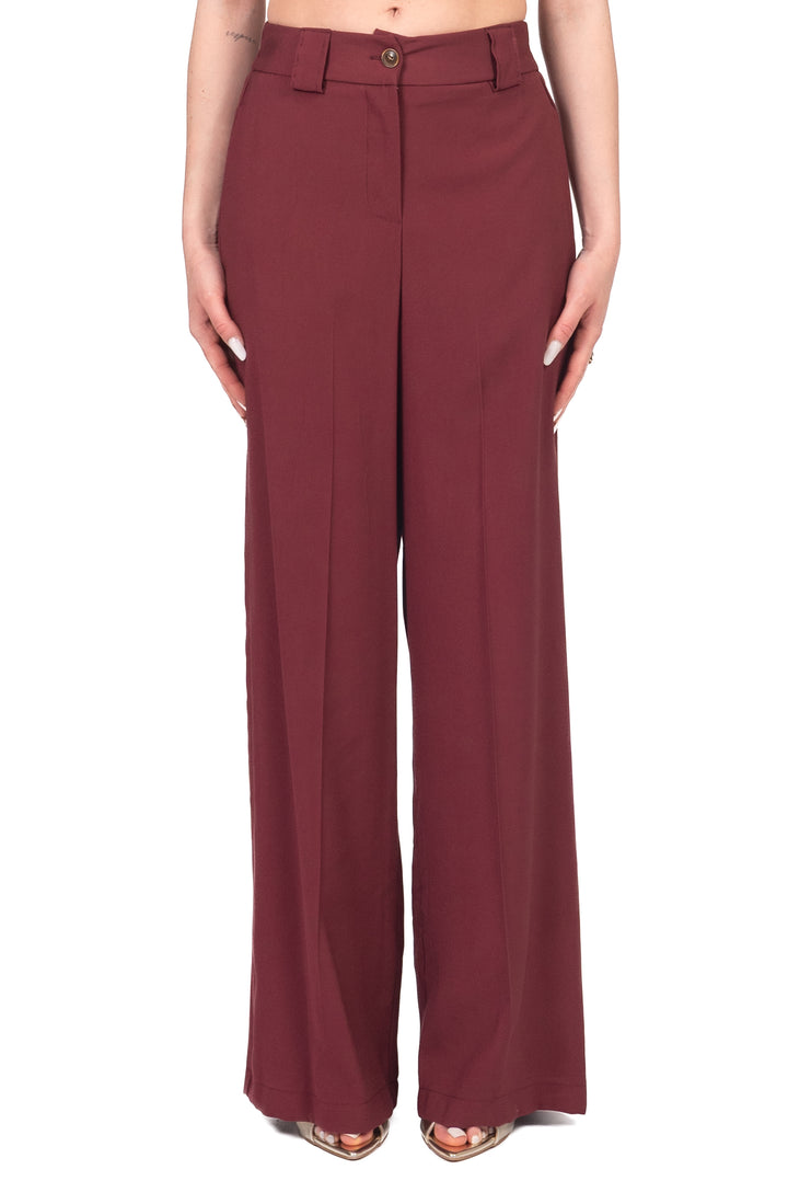 Tensione In - Pantalone palazzo elastico posteriore Art. 26P4809