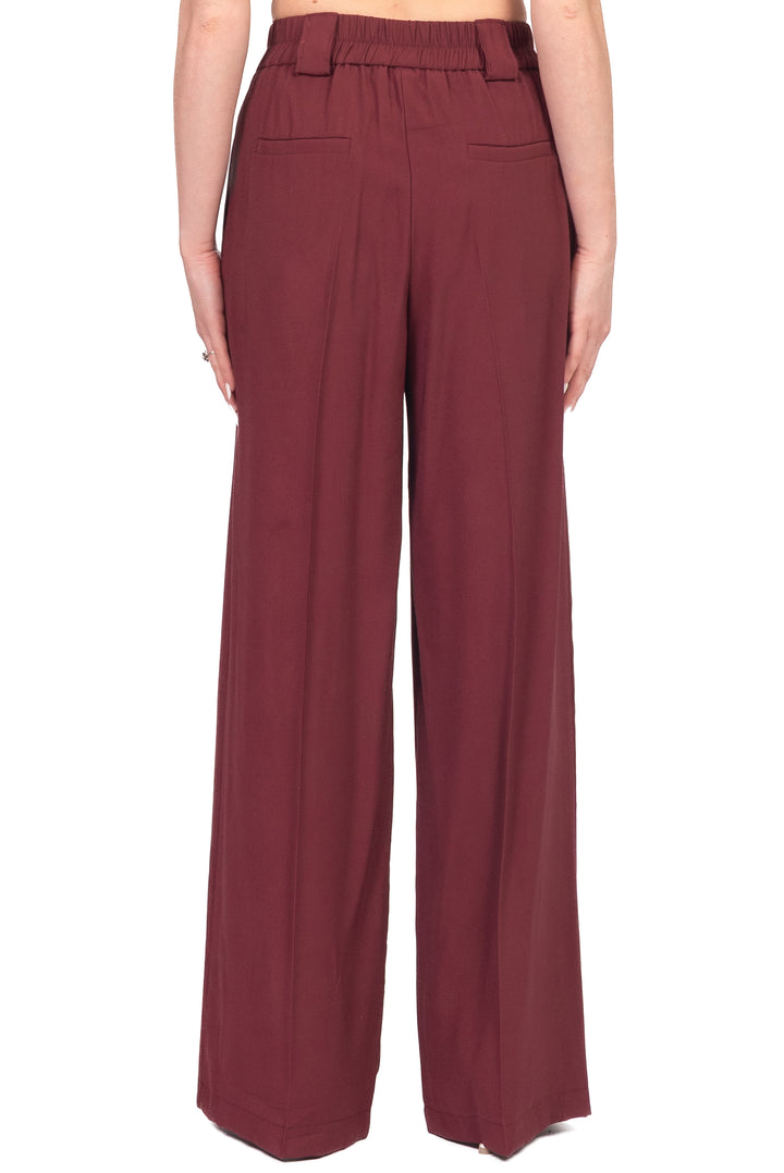 Tensione In - Pantalone palazzo elastico posteriore Art. 26P4809