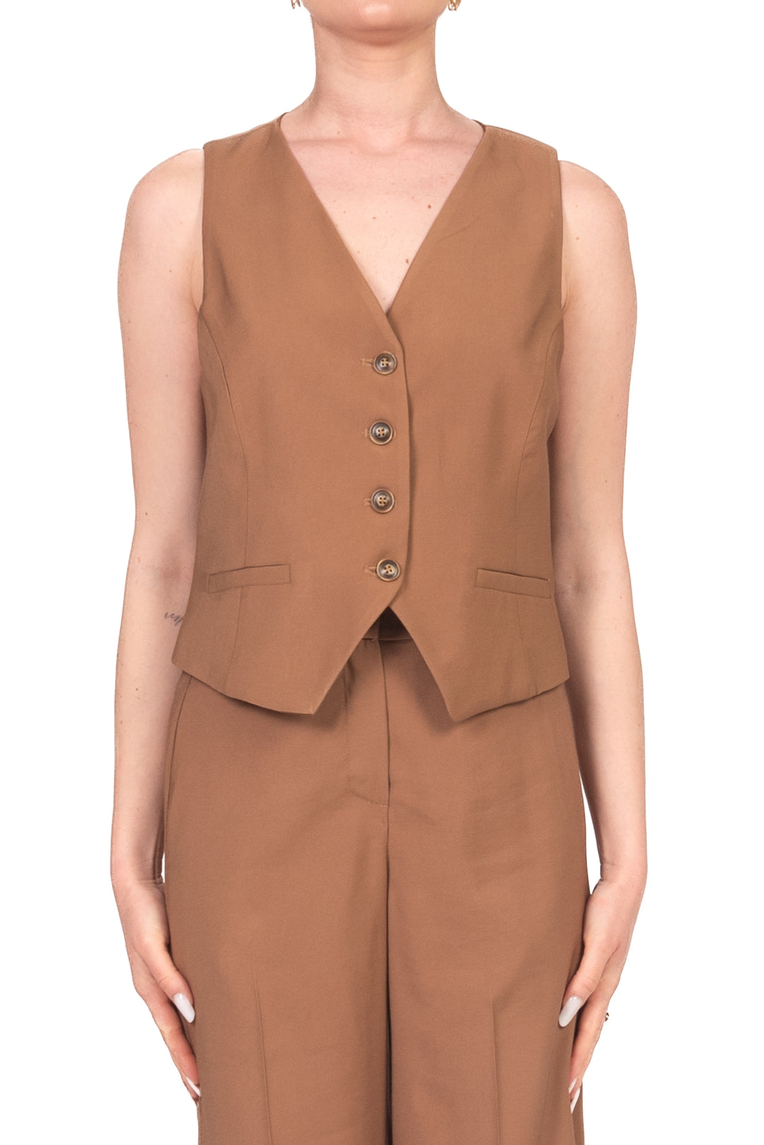 Tensione In - Completo gilet e pantalone palazzo Art. 26C5040