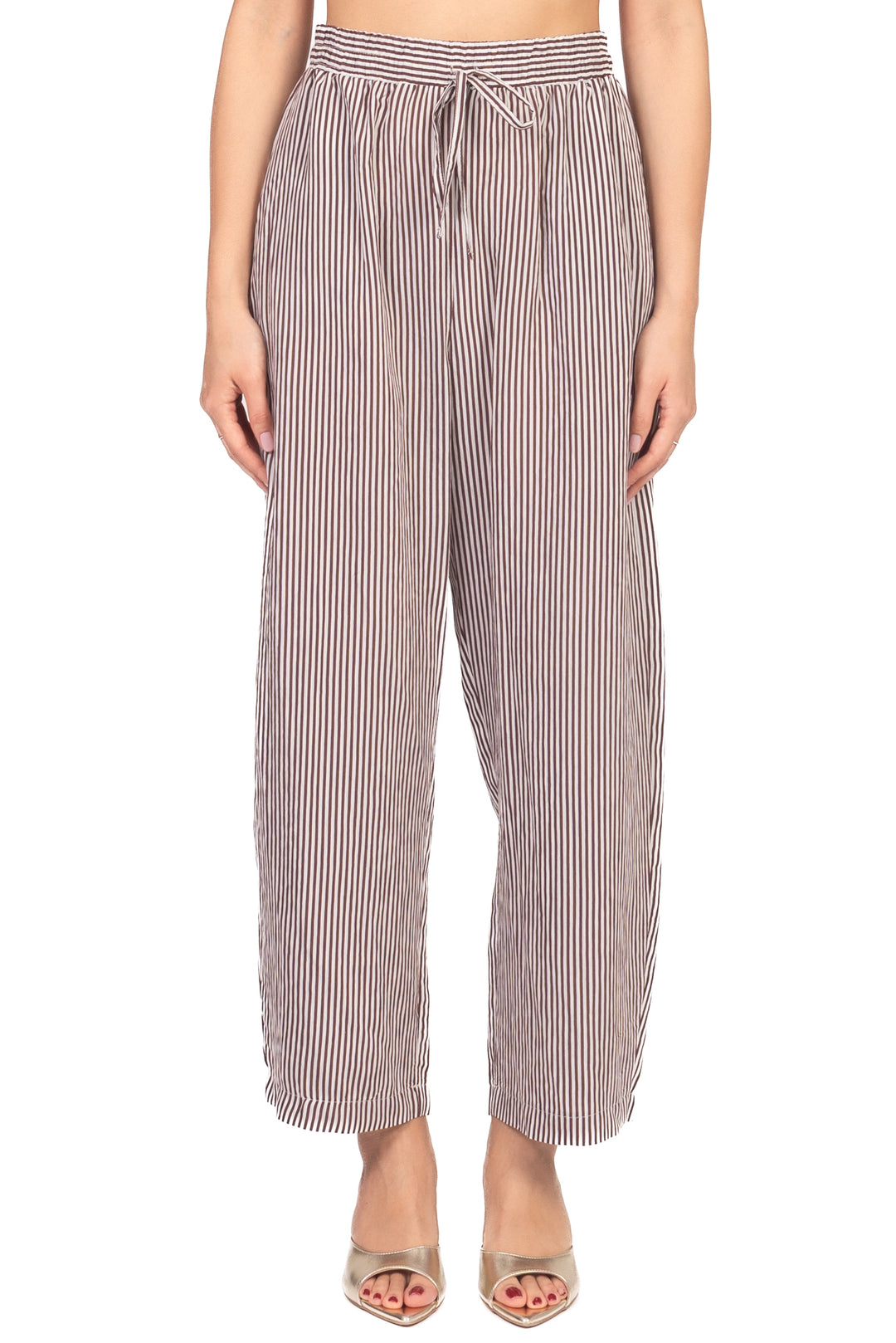 Vicolo - Pantalone balloon gessato Art. TAB2275
