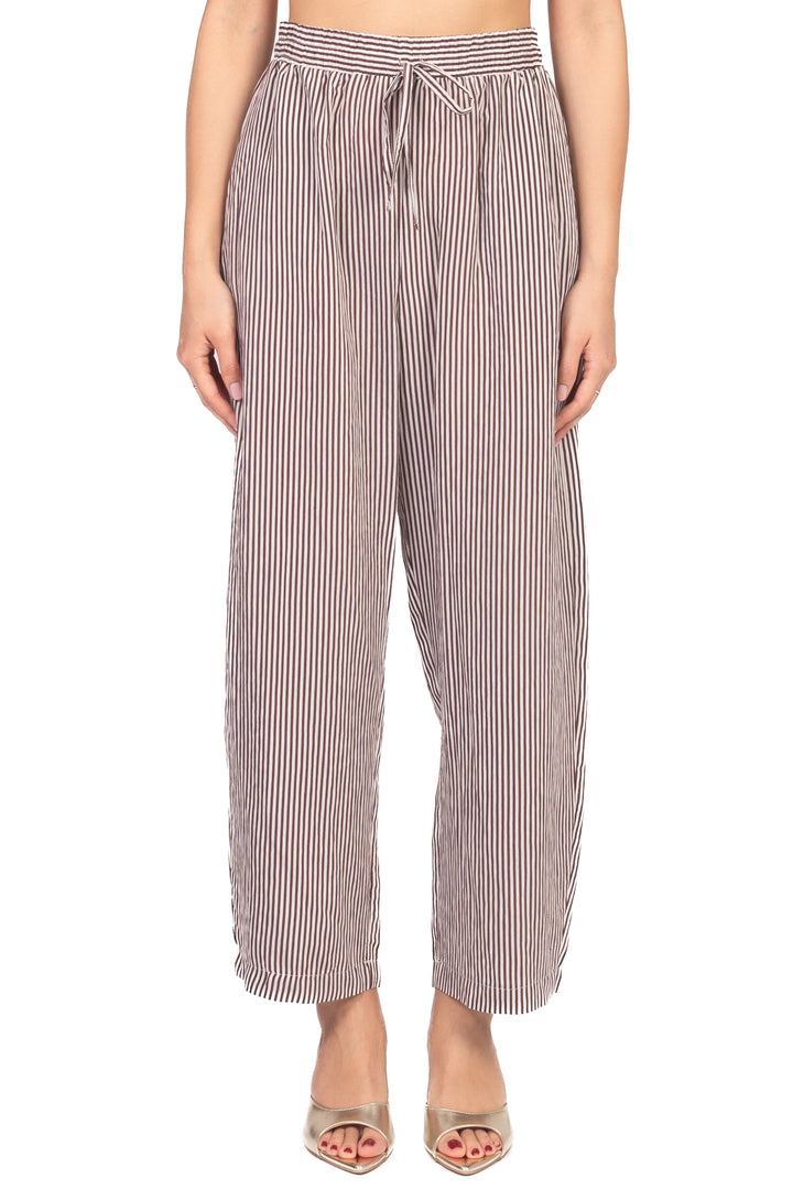 Vicolo - Pantalone balloon gessato Art. TAB2275