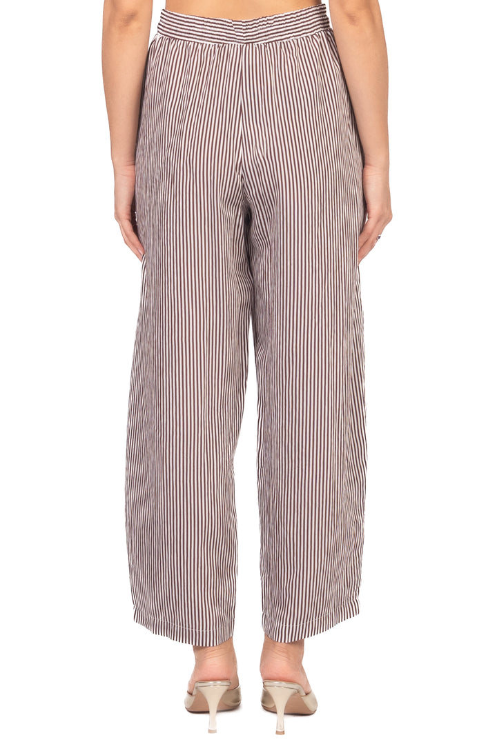 Vicolo - Pantalone balloon gessato Art. TAB2275