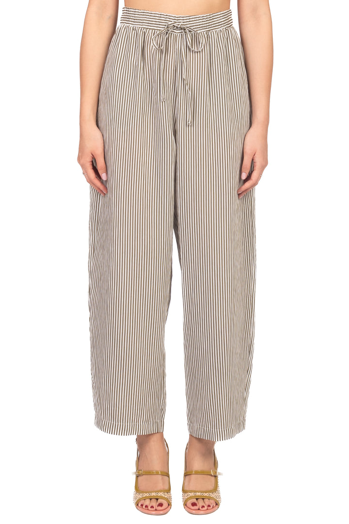 Vicolo - Pantalone balloon gessato Art. TAB2275