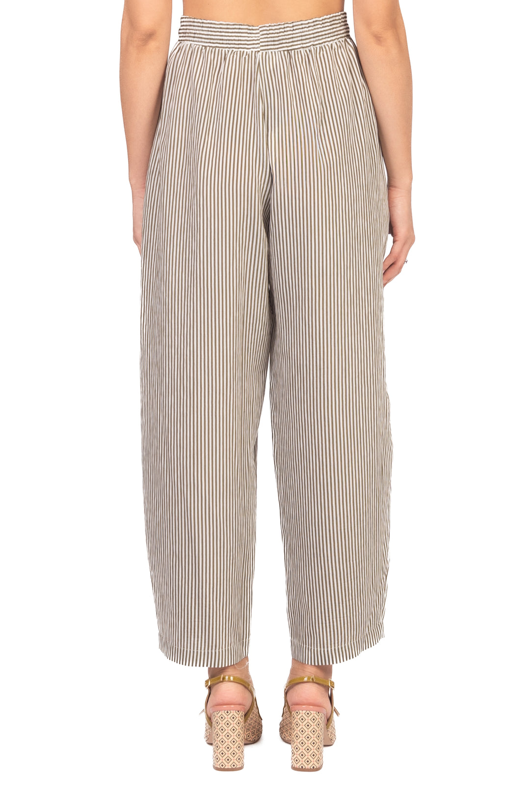 Vicolo - Pantalone balloon gessato Art. TAB2275