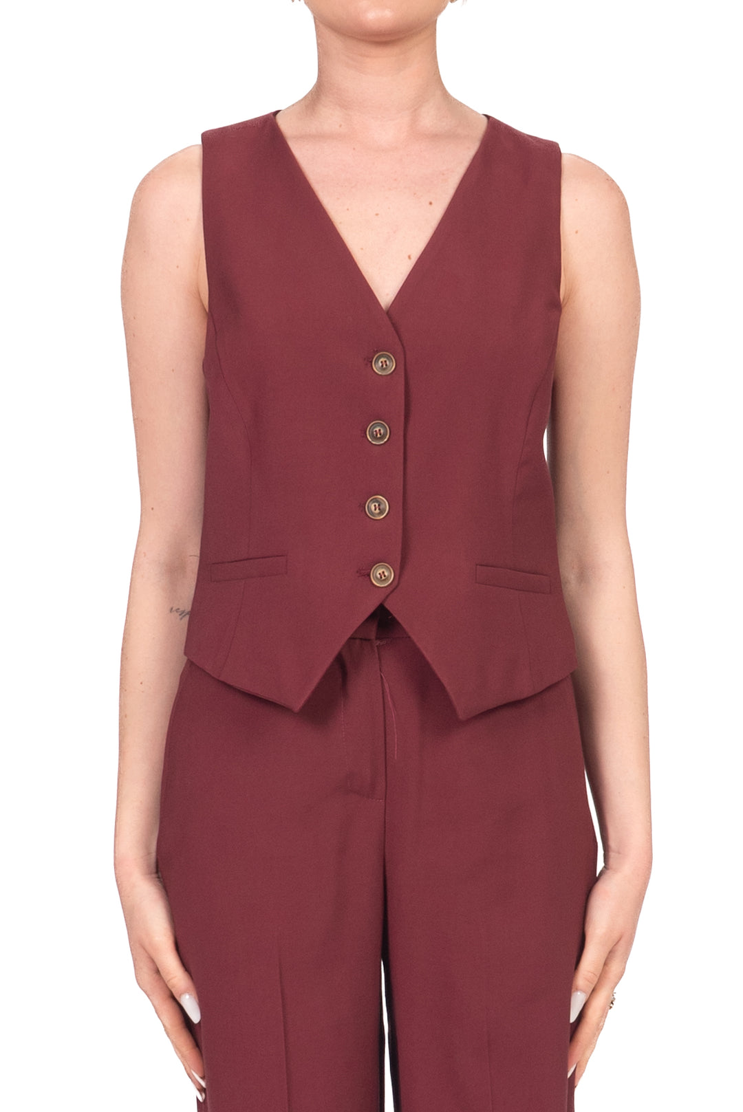 Tensione In - Completo gilet e pantalone palazzo Art. 26C5040