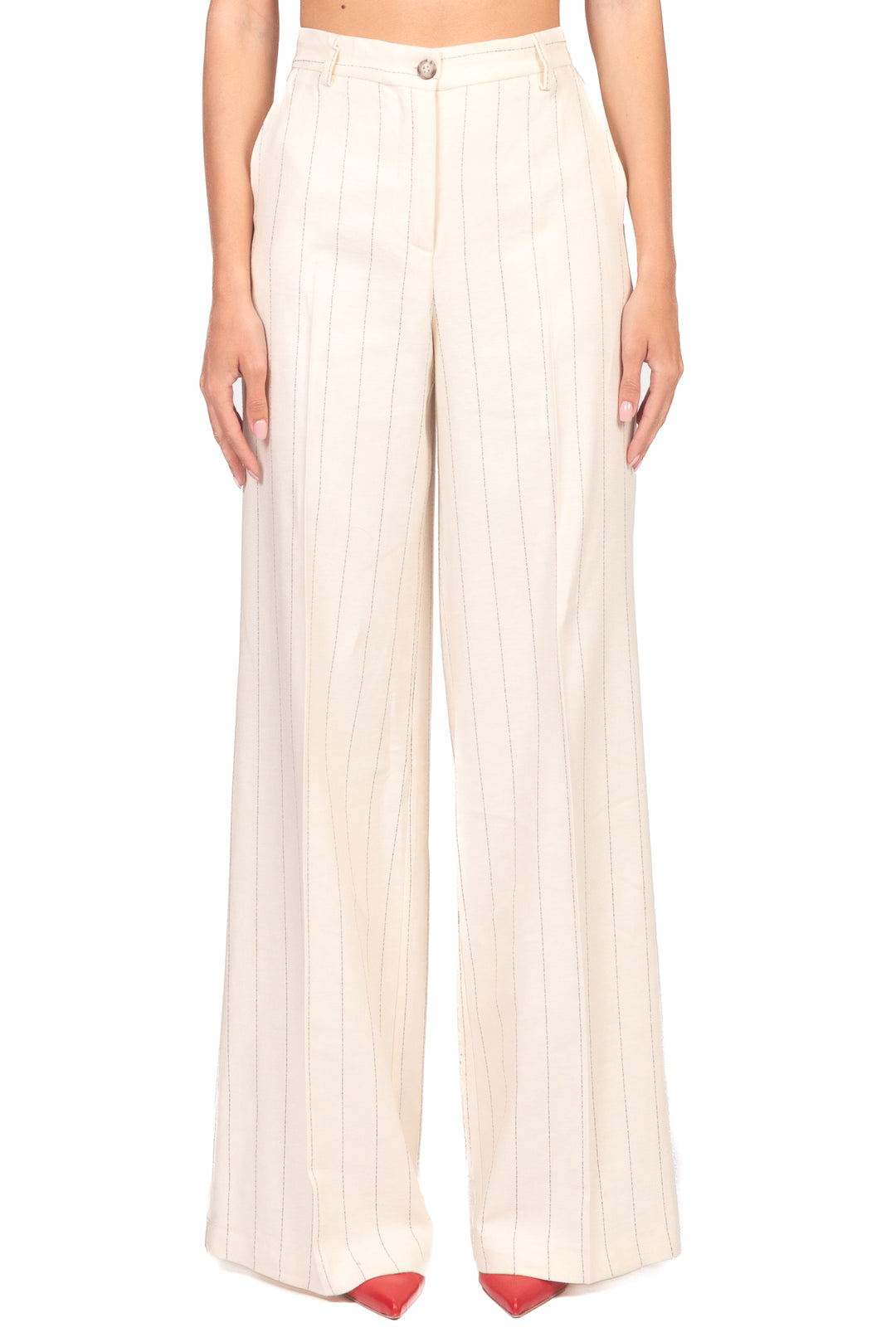Vicolo - Pantalone gamba dritta gessato Art. TAB1675