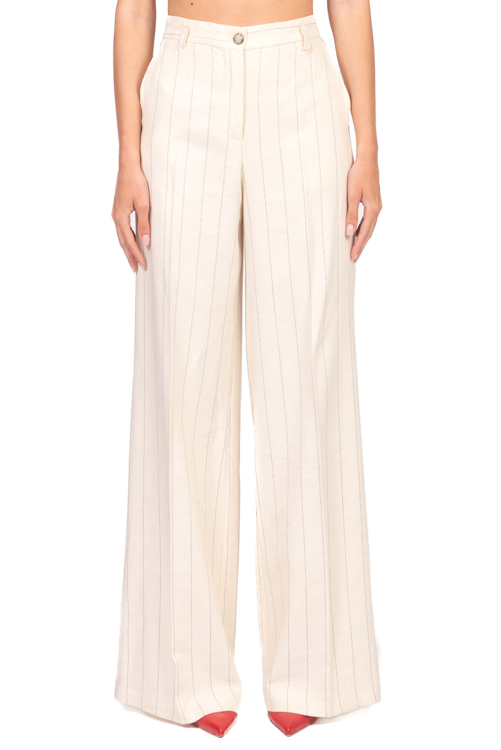 Vicolo - Pantalone gamba dritta gessato Art. TAB1675