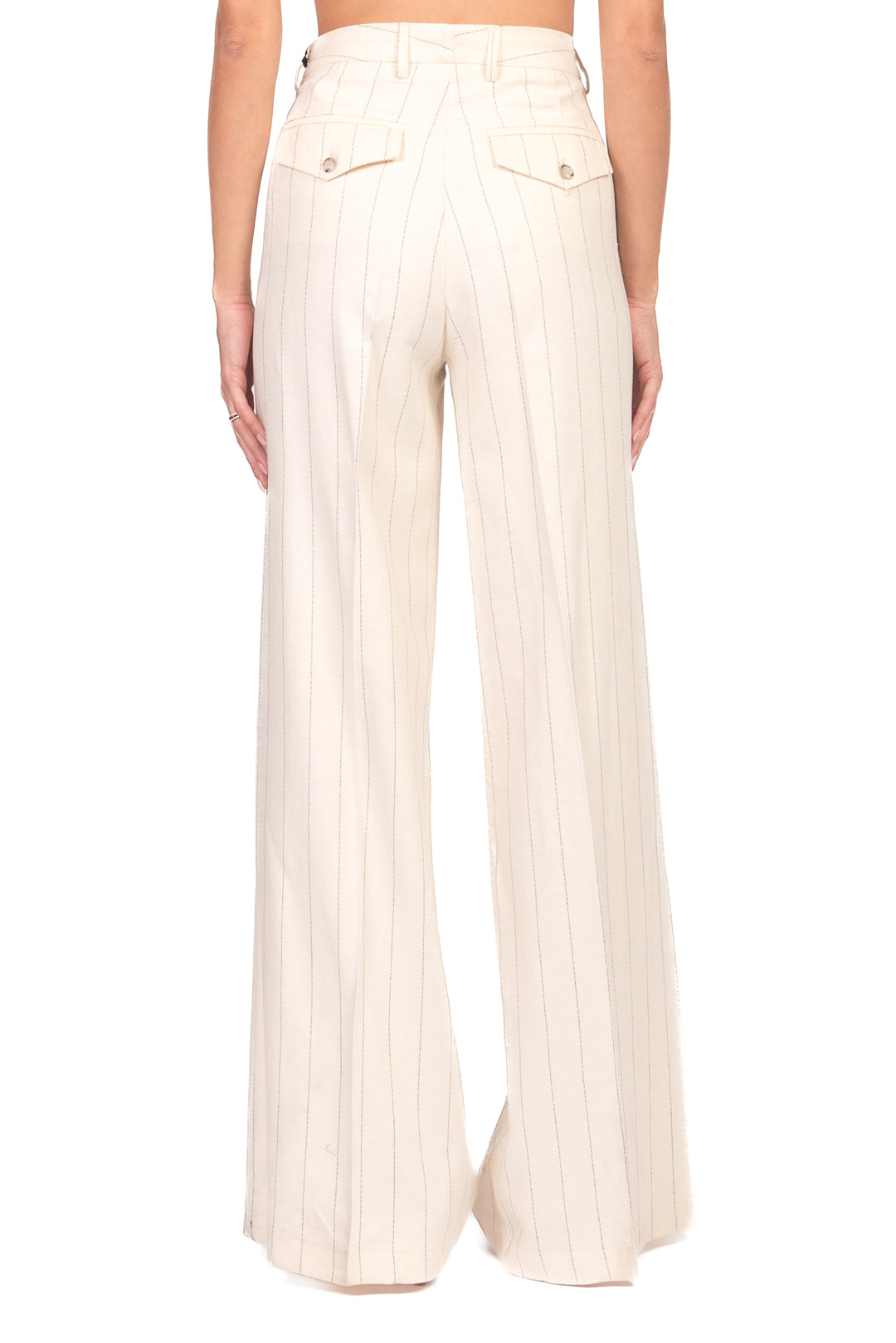 Vicolo - Pantalone gamba dritta gessato Art. TAB1675