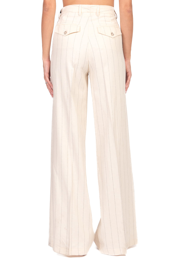 Vicolo - Pantalone gamba dritta gessato Art. TAB1675