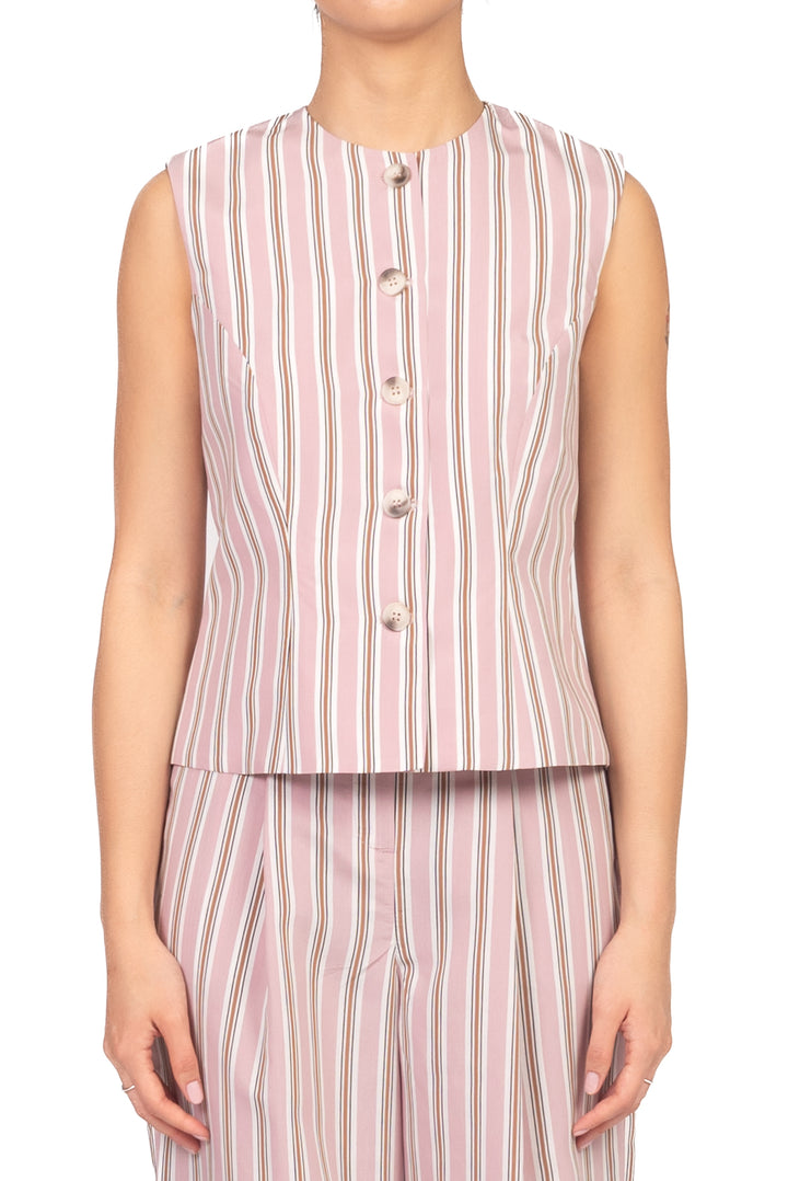 Tensione In - Gilet rigato Art. 26D5032