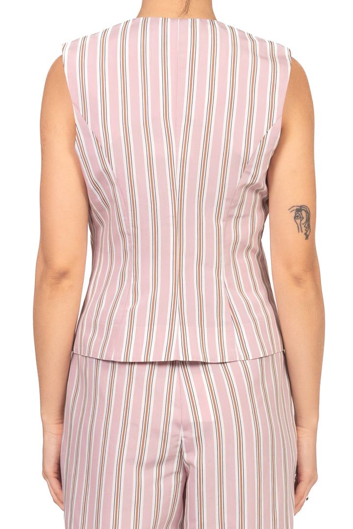 Tensione In - Gilet rigato Art. 26D5032