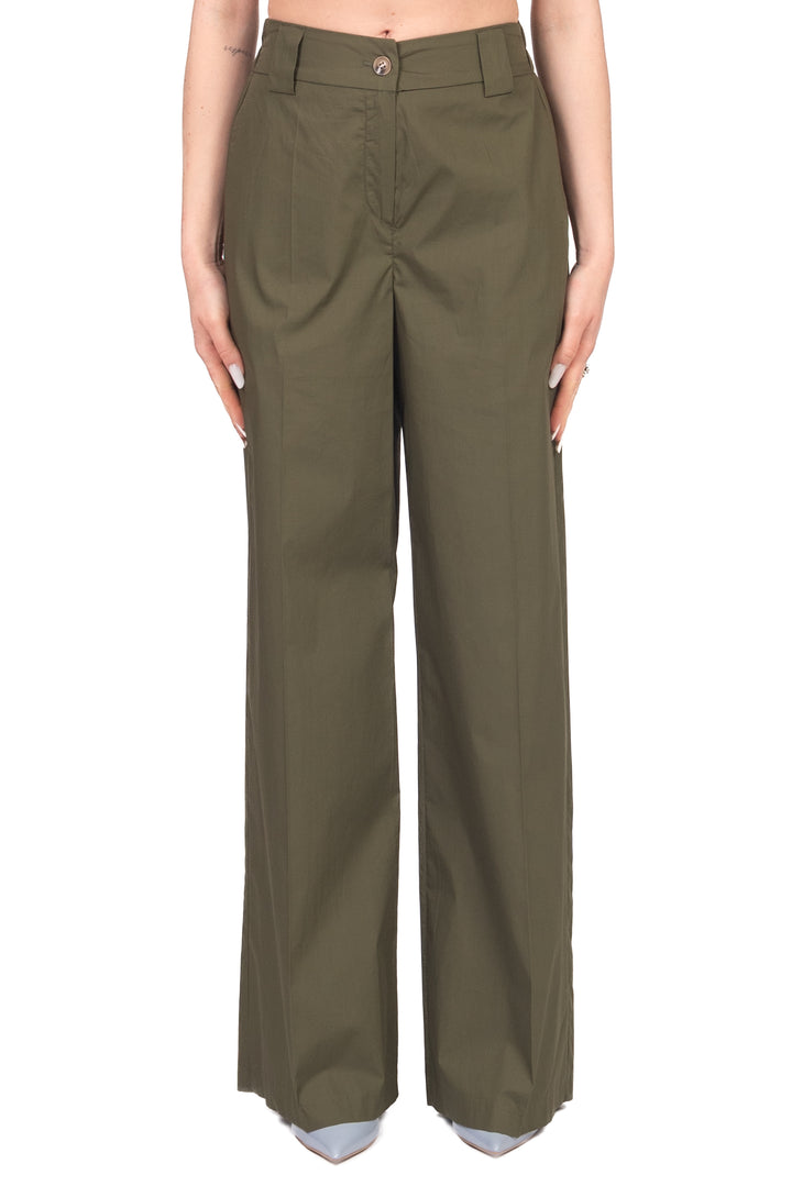 Tensione In - Pantalone palazzo in cotone Art. 26P4934