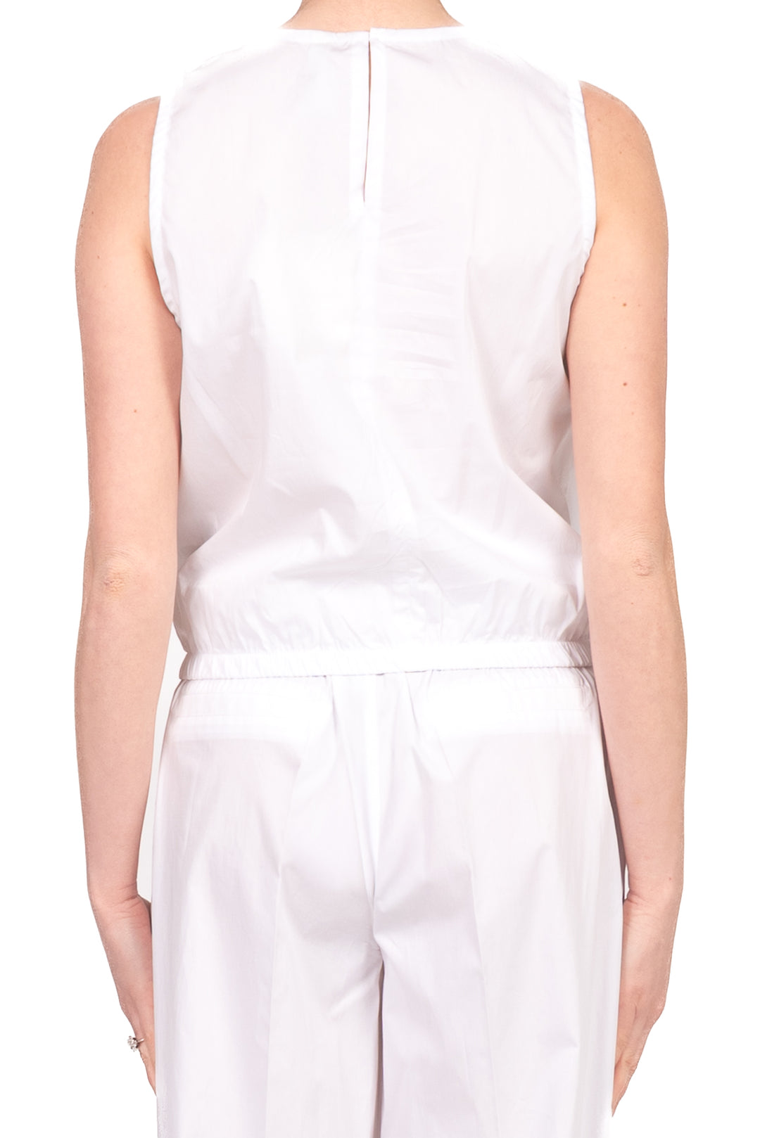 Tensione In - Top crop in cotone con elastico Art. 26T4932