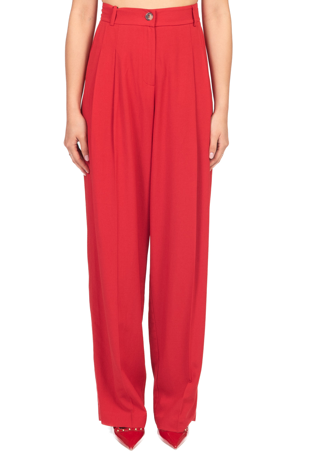 Vicolo - Pantalone misto lino con pinces Art. TAB1513