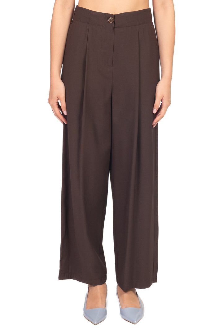 Tensione In - Pantalone semi-barrel con pinces Art. 26P4818