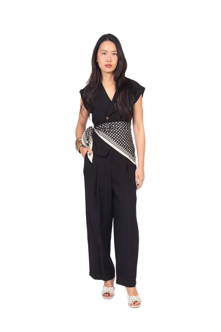 Tensione In - Gilet sfiancato chiusura asimmetrica Art. 26D4720