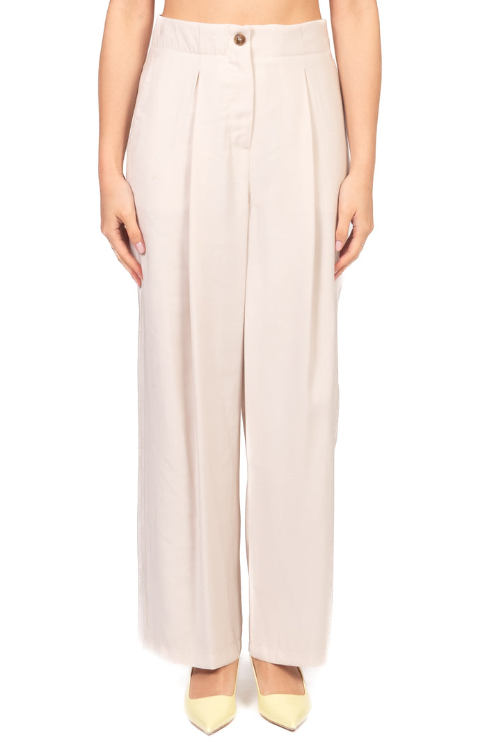 Tensione In - Pantalone semi-barrel con pinces Art. 26P4818