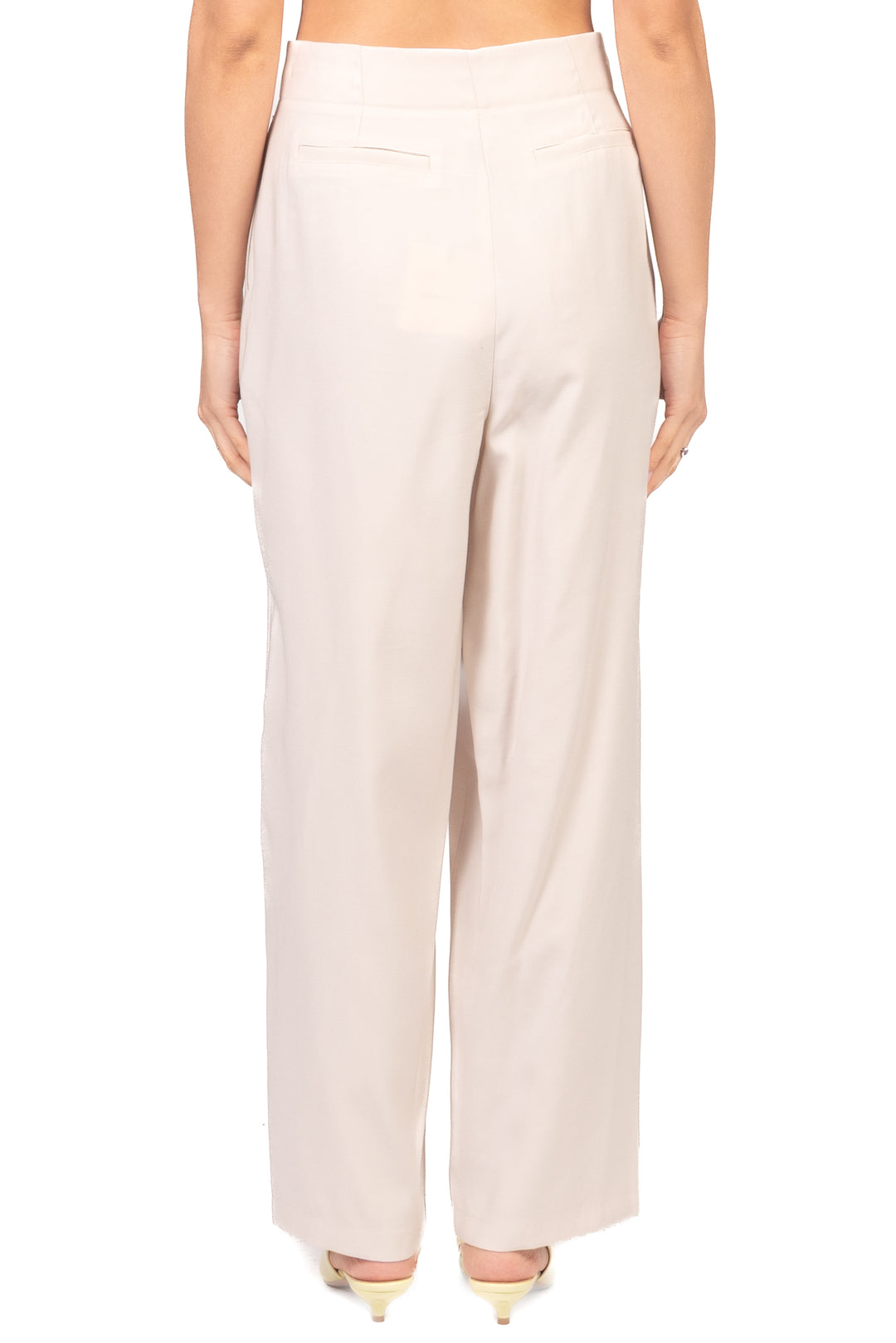 Tensione In - Pantalone semi-barrel con pinces Art. 26P4818