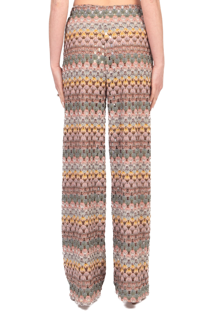 Vicolo - Pantalone crochet fantasia Art. TAB2281