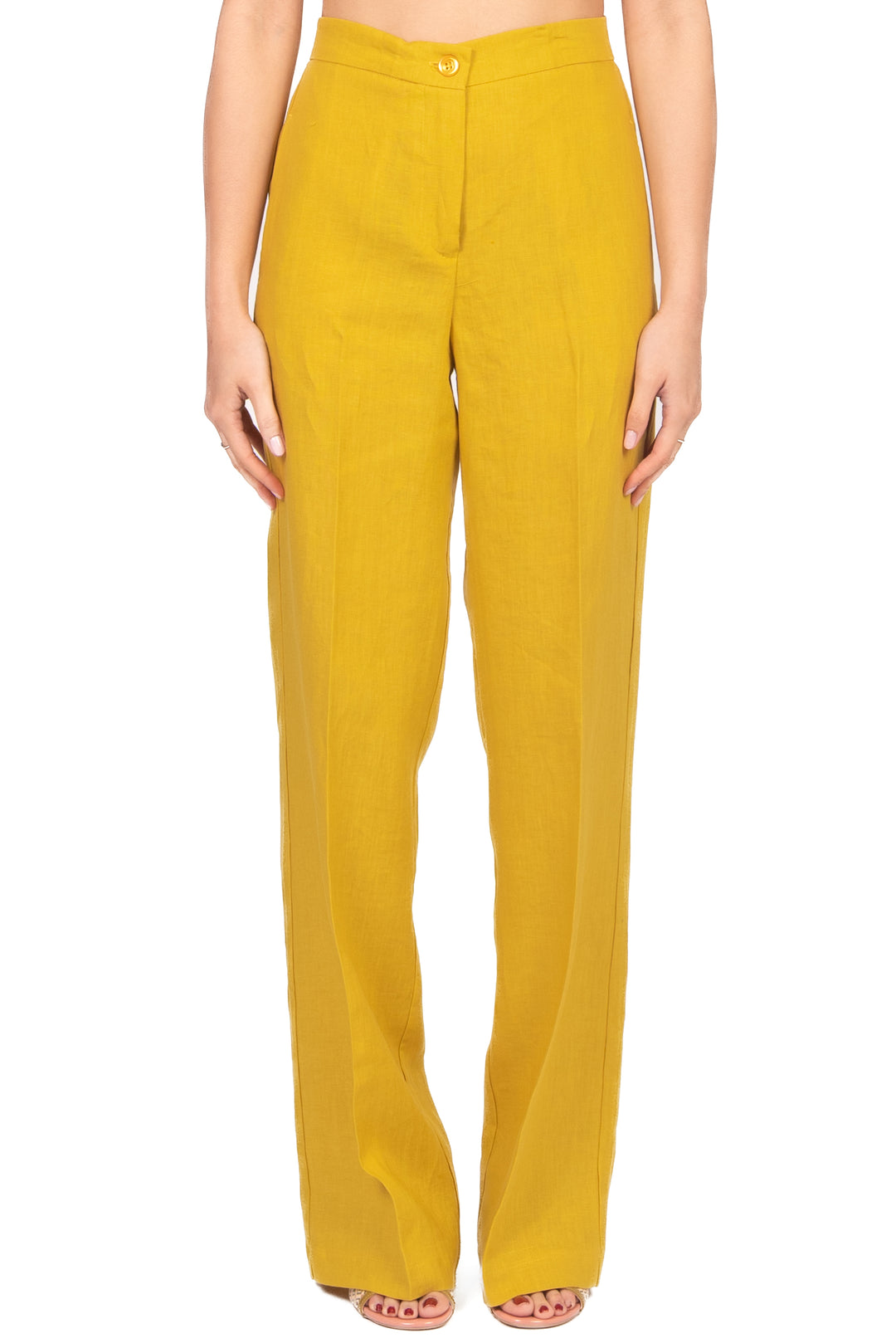 Vicolo - Pantalone in lino gamba dritta Art. TAB1622
