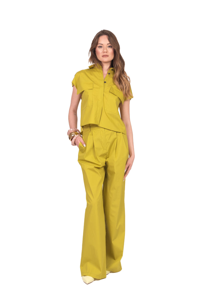 Tensione In - Camicia smanicata in cotone Art. 26C5039