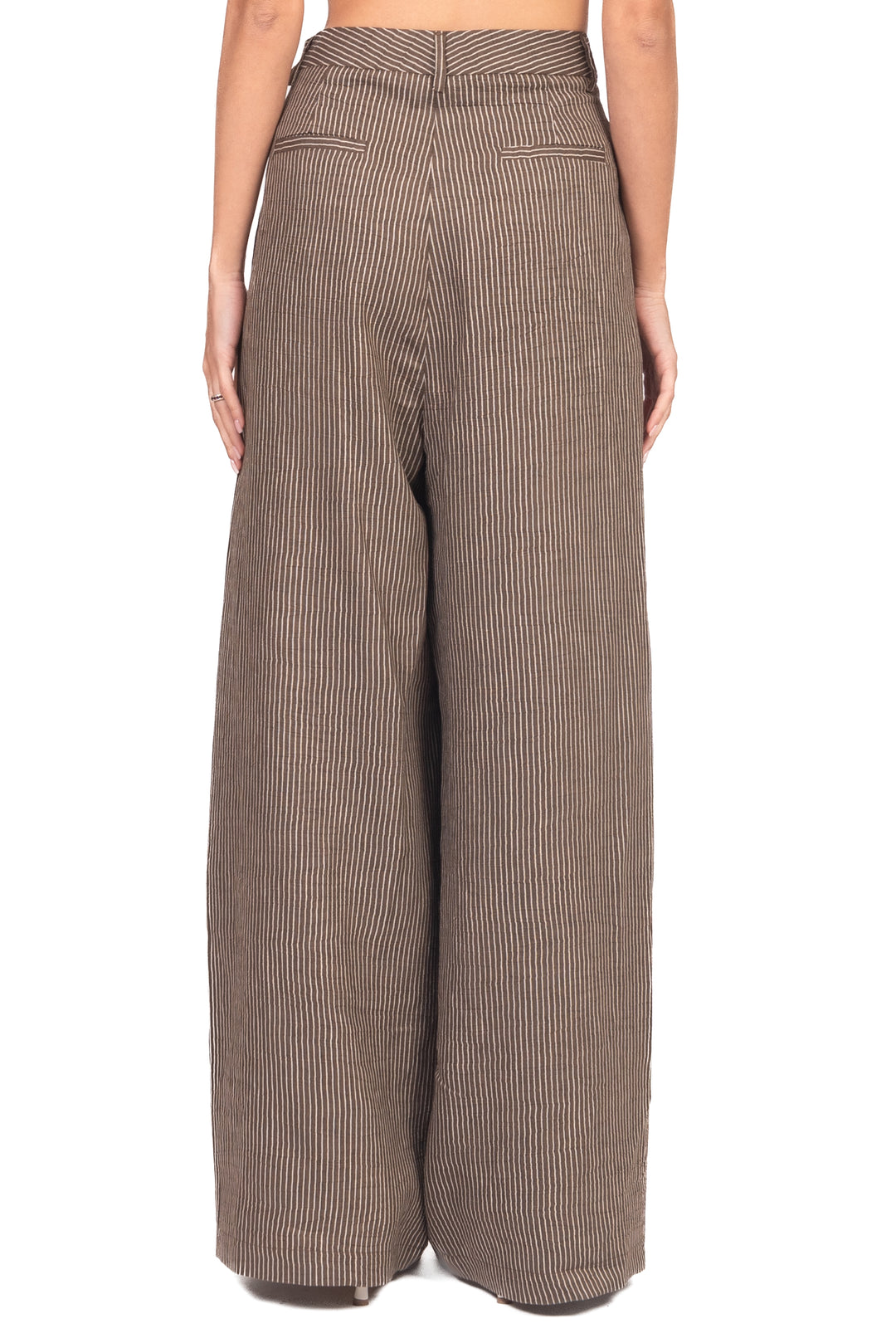 Vicolo - Pantalone palazzo gessato Art. TAB2326