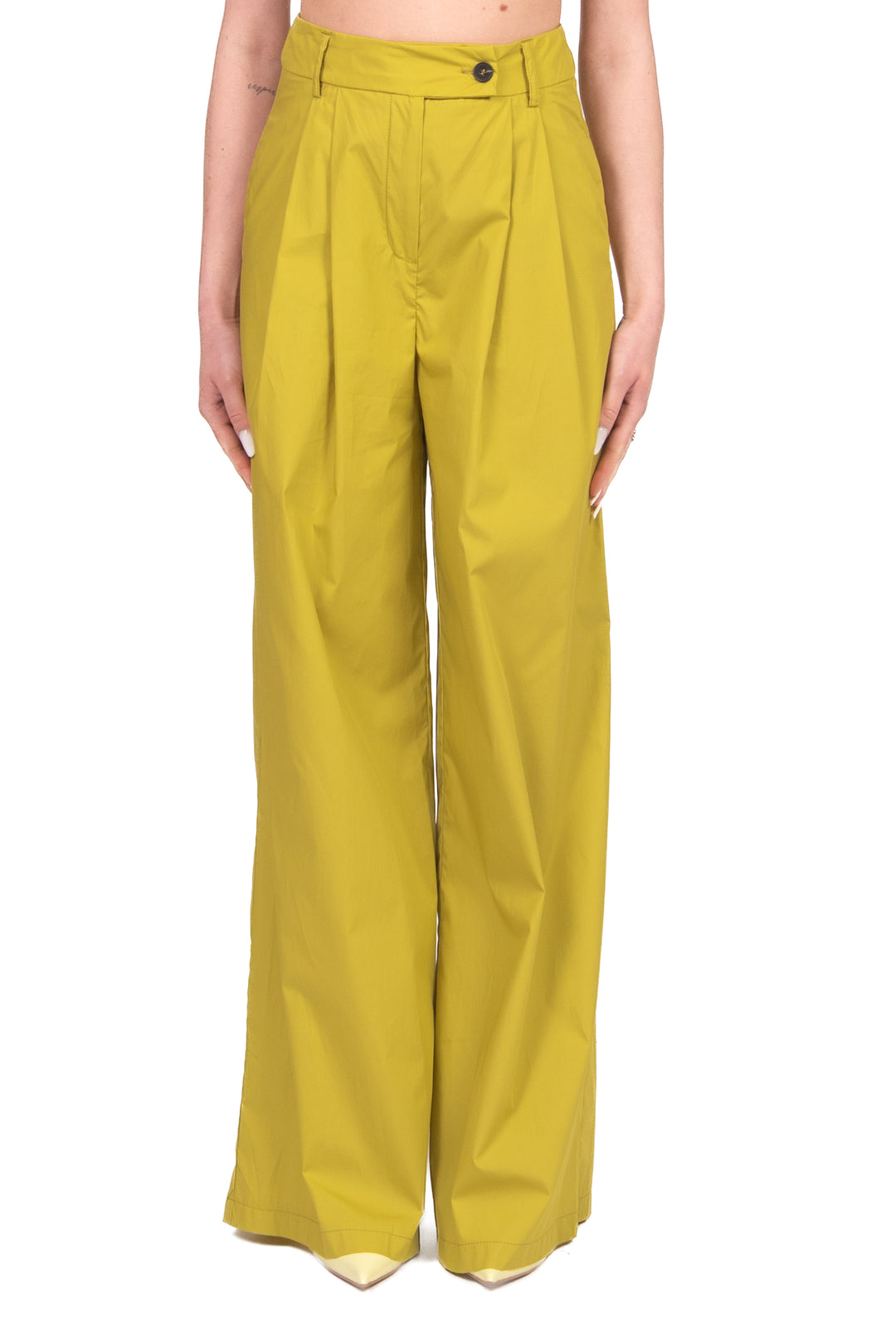 Tensione In - Pantalone palazzo con pinces Art. 26P4835