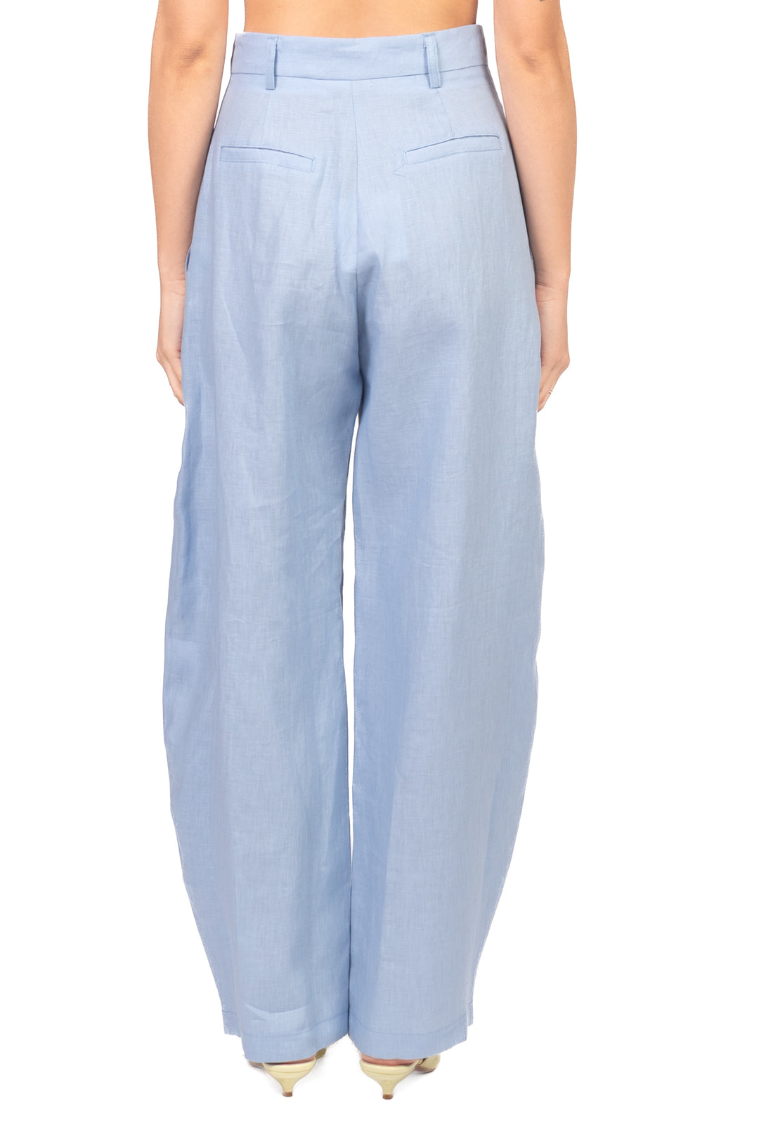 Tensione In - Pantalone in lino con pinces Art. 26P4950