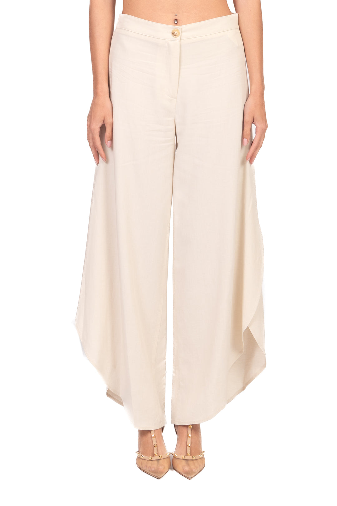 Vicolo - Pantalone barrel con spacchi Art. TAB1594