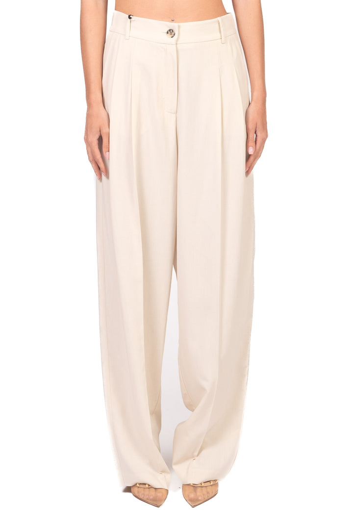 Vicolo - Pantalone misto lino con pinces Art. TAB1513