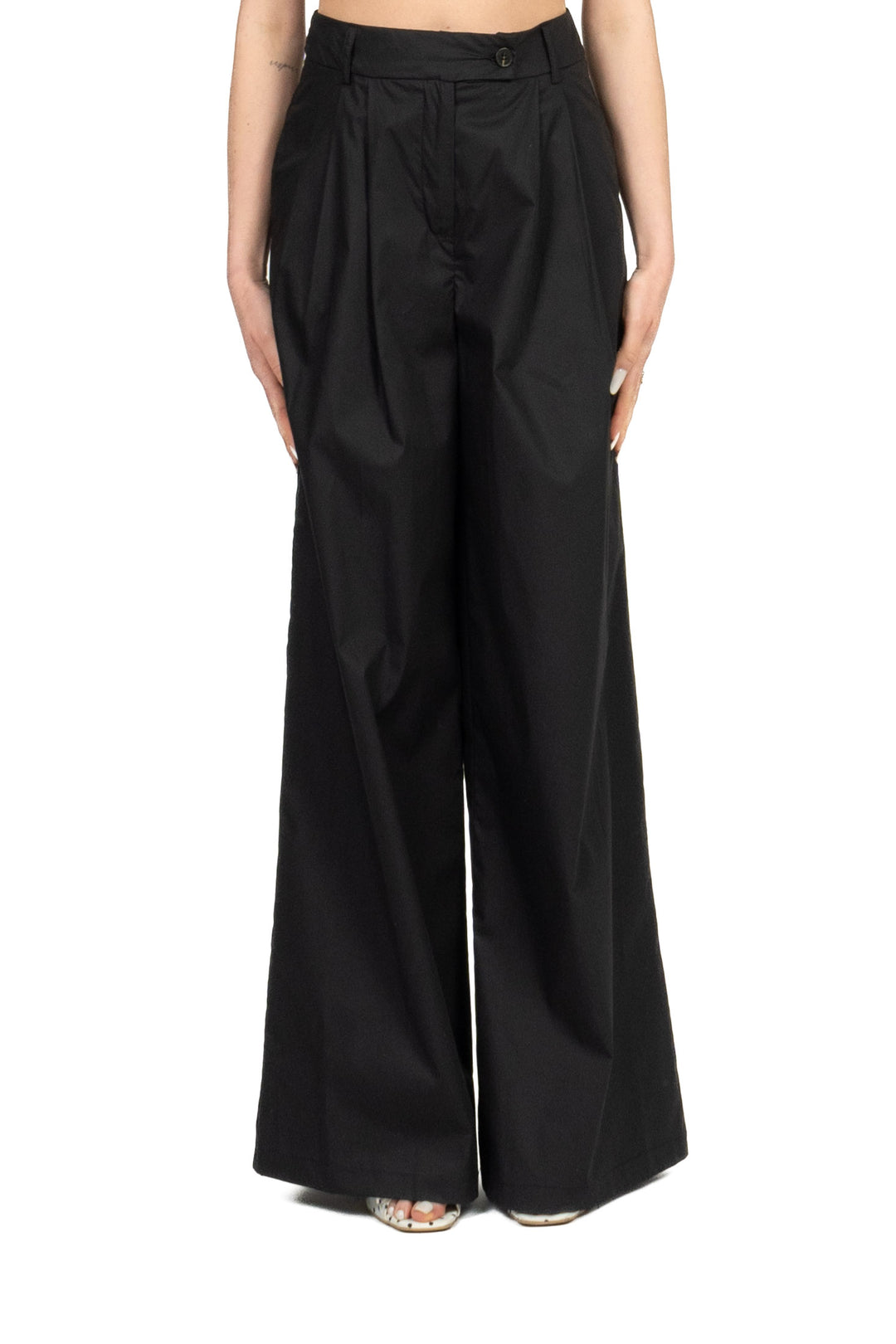 Tensione In - Pantalone palazzo con pinces Art. 26P4835