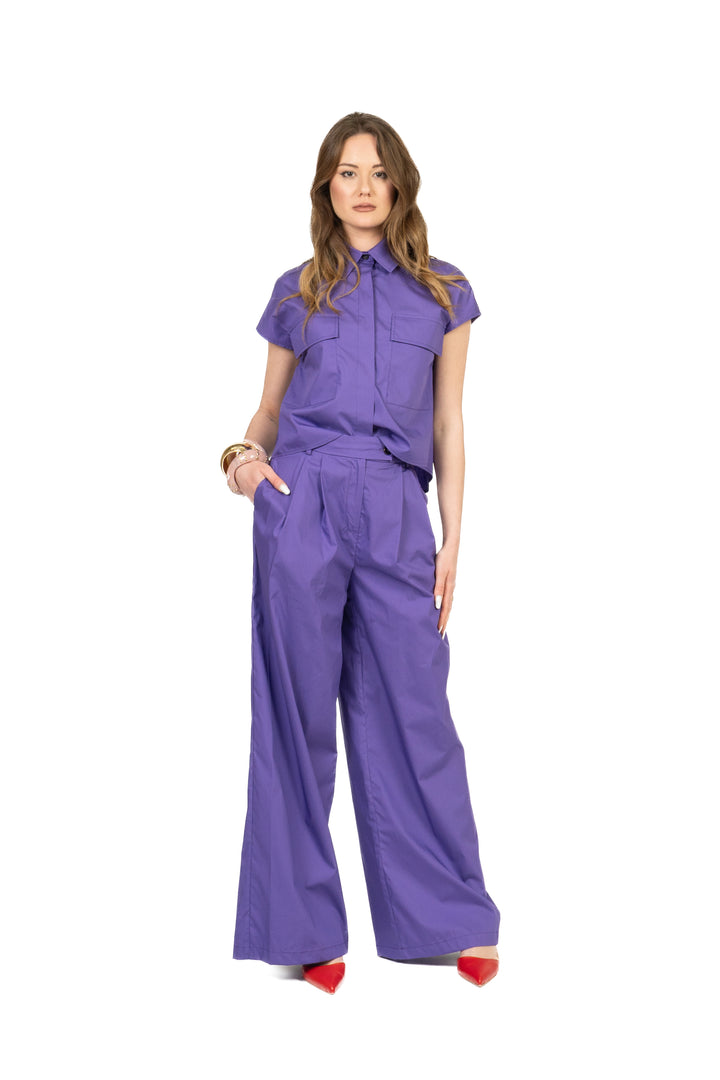 Tensione In - Camicia smanicata in cotone Art. 26C5039