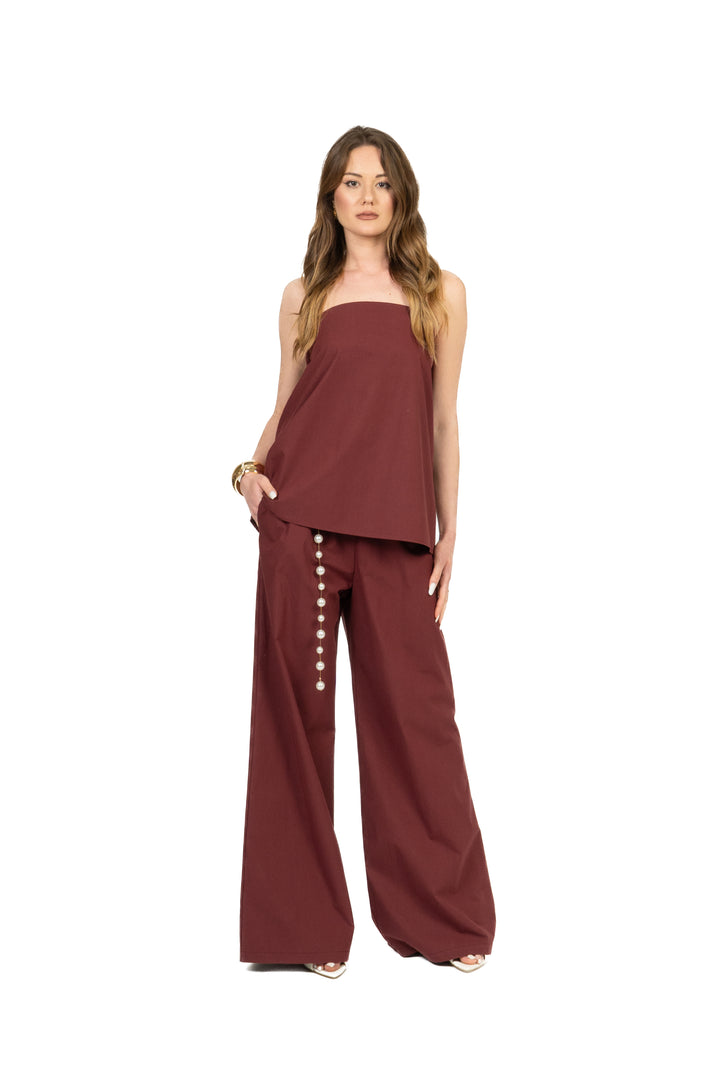 Tensione In - Completo top fascia e pantalone Art. UK1526