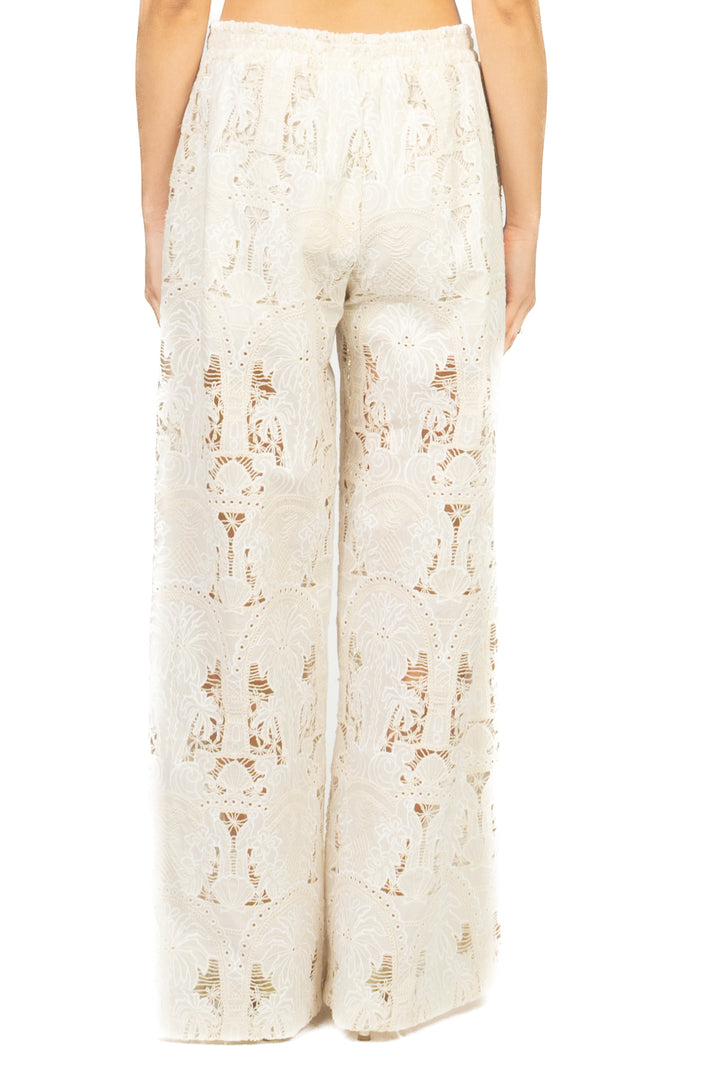 Tensione In - Pantalone palazzo pizzo san gallo Art. 39284