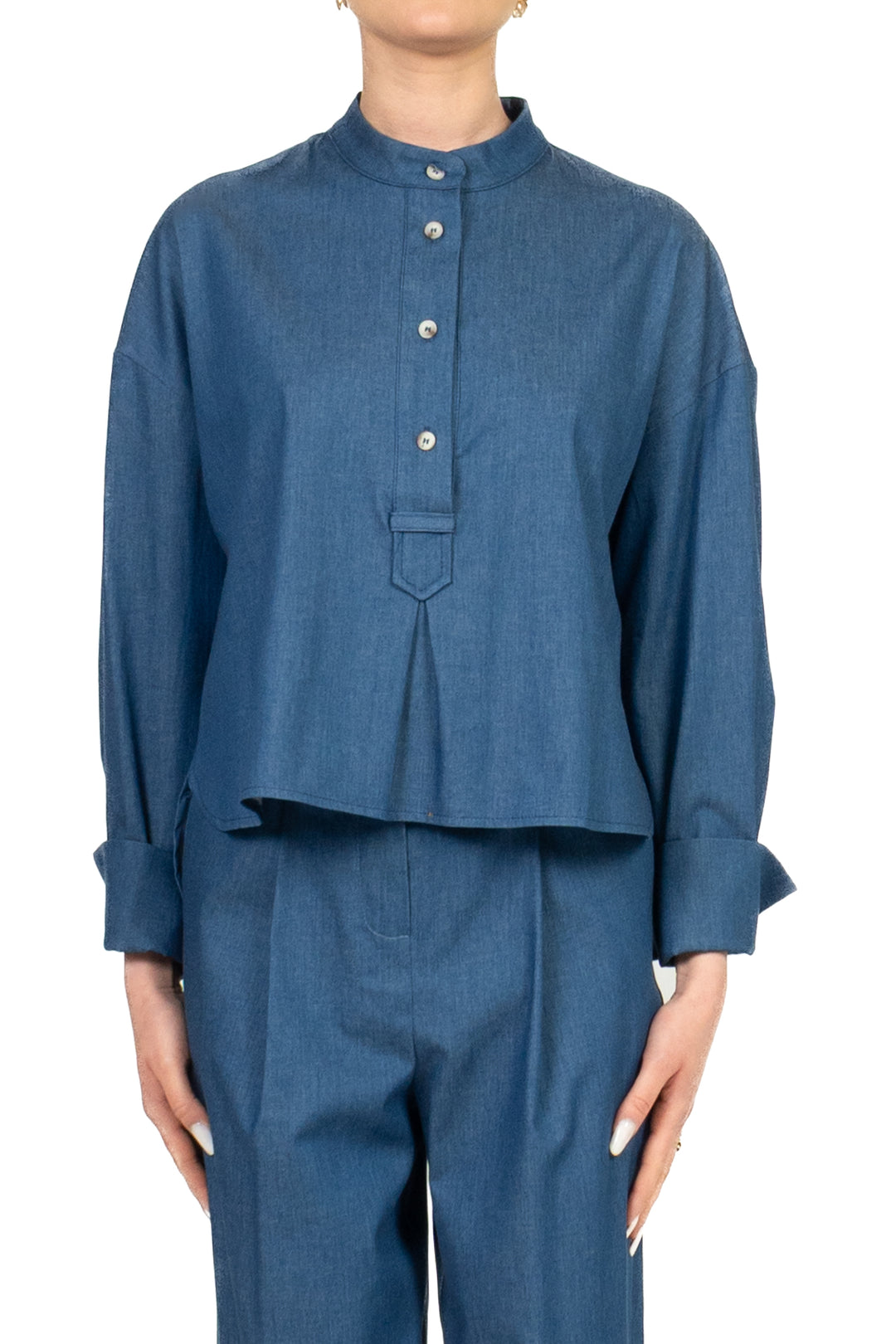Tensione In - Blusa chambray Art. 26C5037