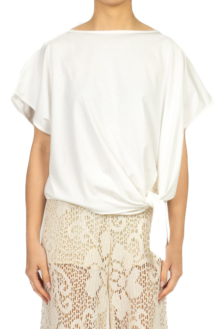 Vicolo - T-Shirt con nodo frontale Art. UAB0350