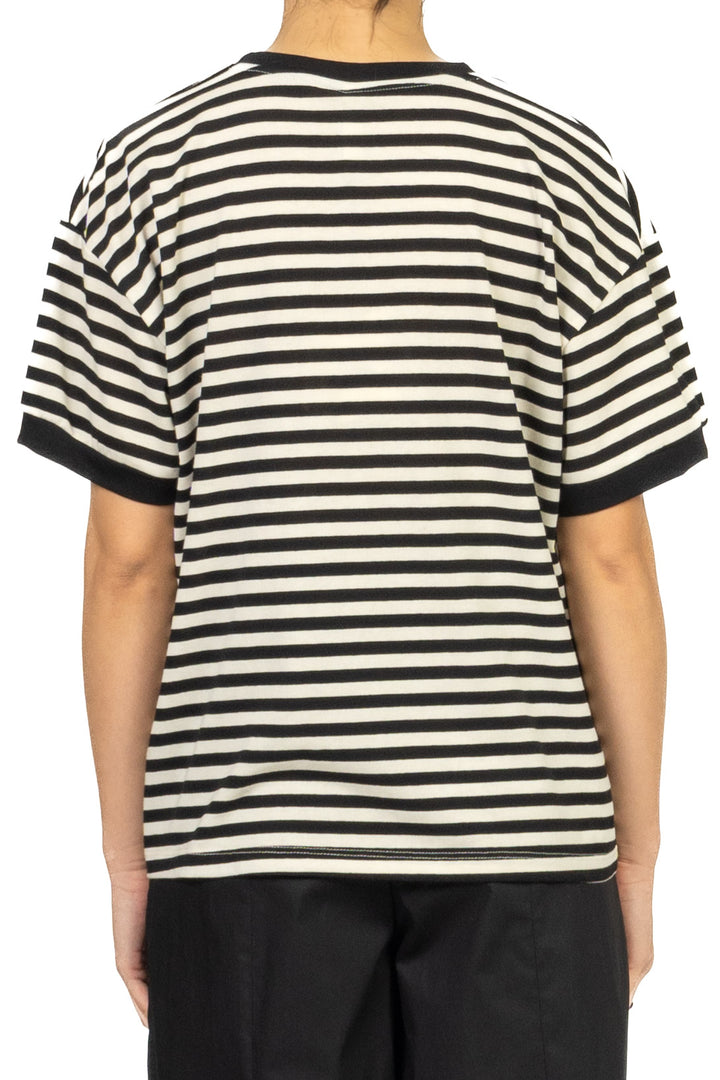 Tensione In - T-Shirt  rigata mezza manica Art. 26M4893