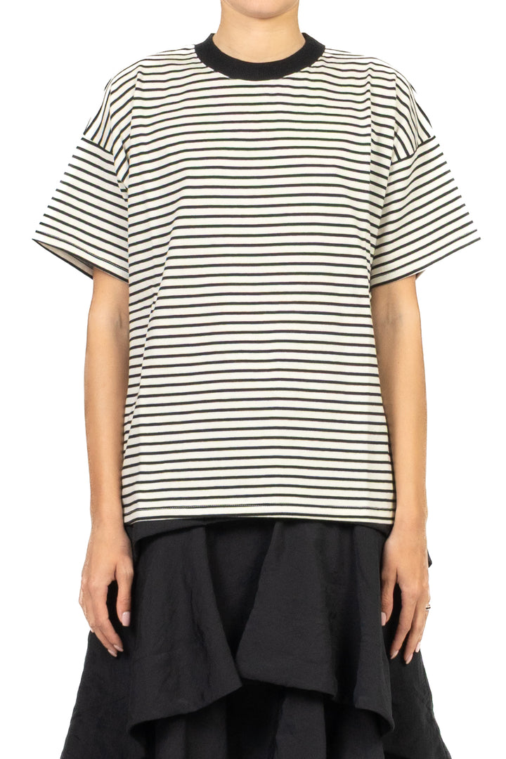 Vicolo - T-Shirt over rigata Art. UAB0315