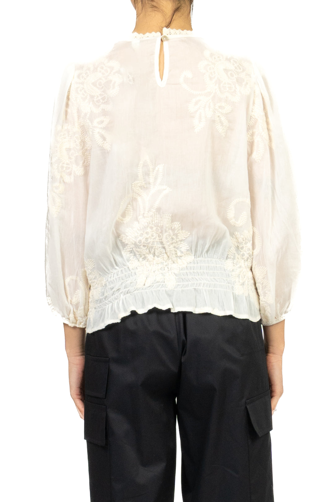 Tensione In - Blusa ricamata Art. S26CE06