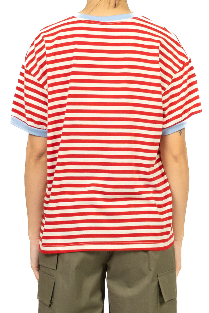 Tensione In - T-Shirt  rigata mezza manica Art. 26M4893